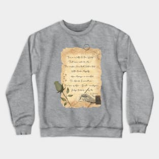 Letter to the world - Dickinson Crewneck Sweatshirt